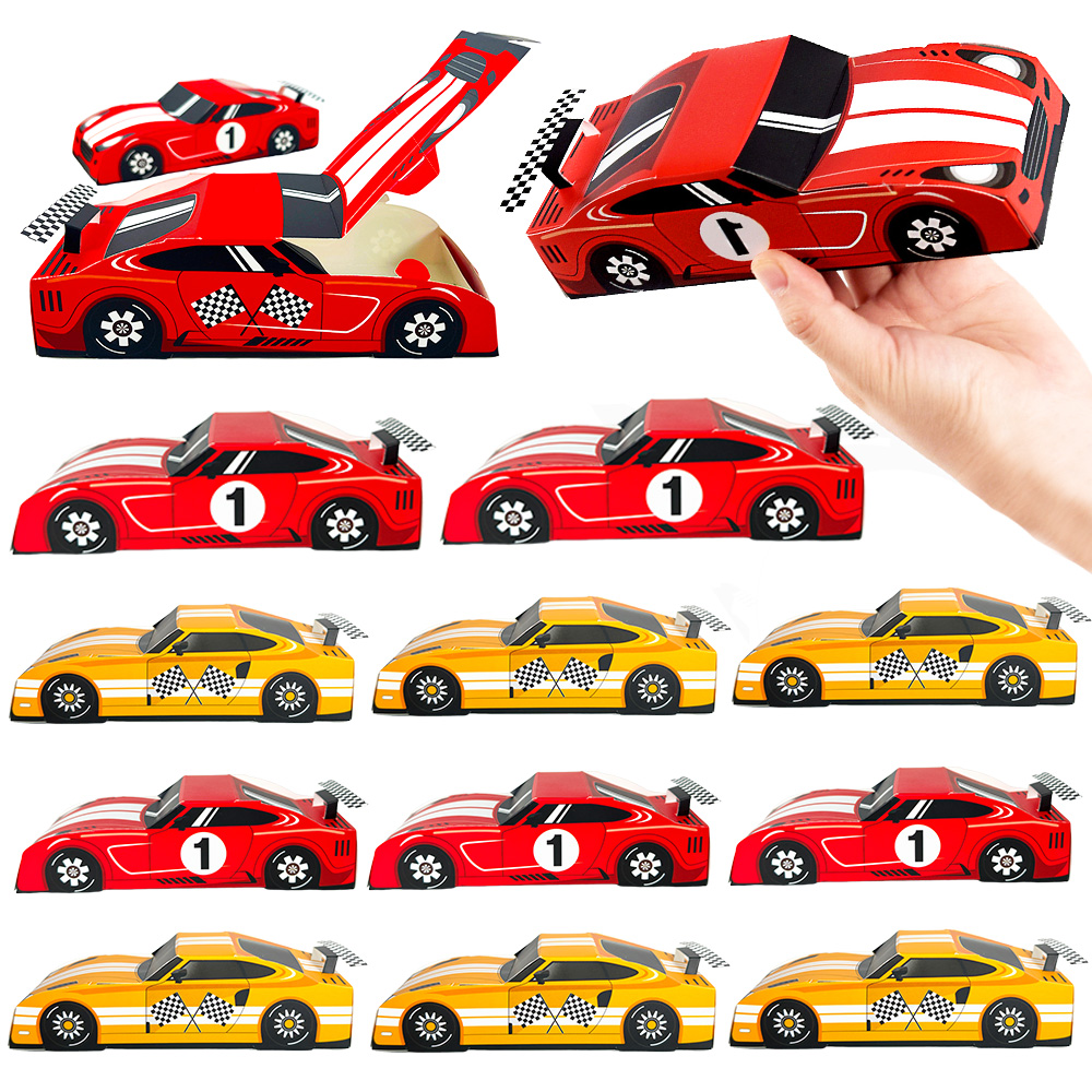 Baby Food Ideas - 10/20/30pcs Racing Car Theme Gift Box