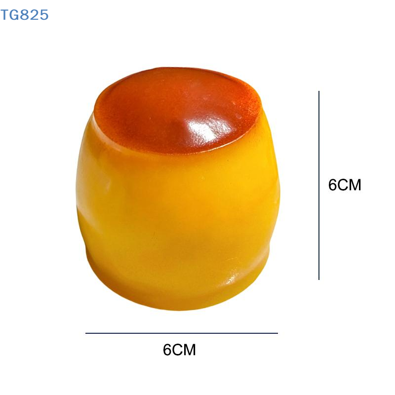 Baby Food Toy - 【AN】【SA】Pudding Stress Ball Food Shaped Squeeze