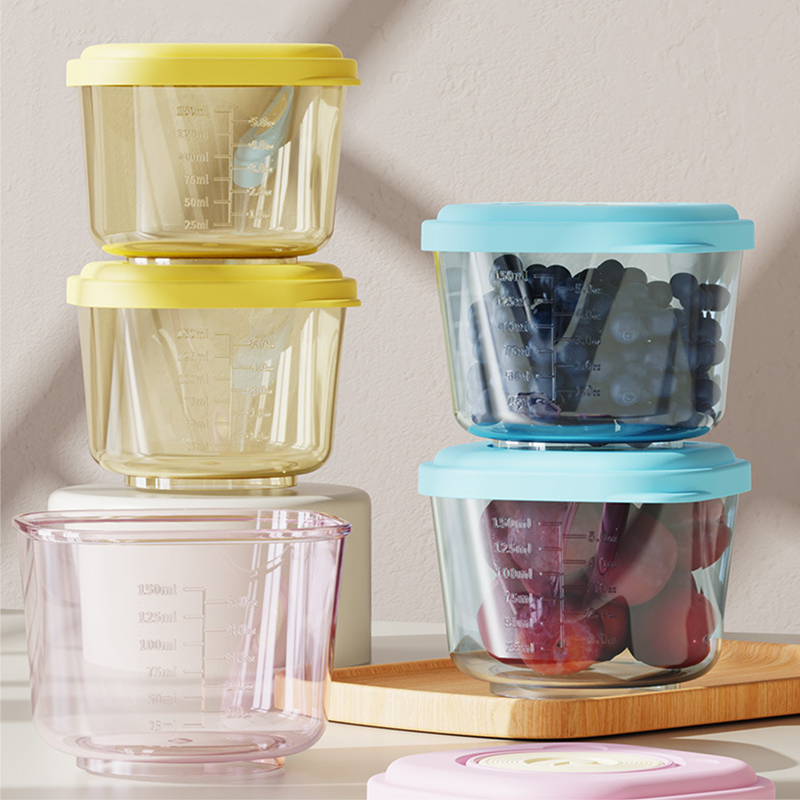 Baby Food In Jars - 6 Pcs Baby Food Storage Containers