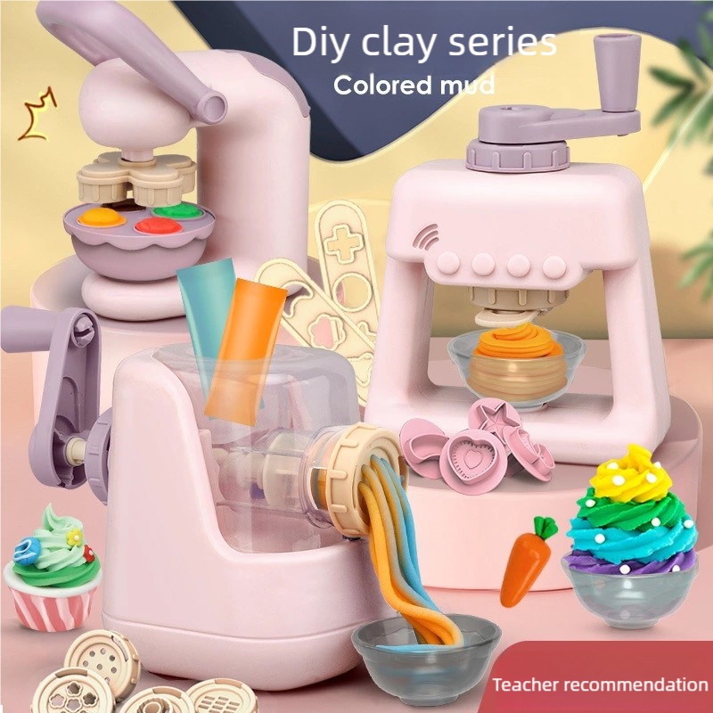 Baby Food Toy - Toddler DIY Clay Craft Set, Noodle