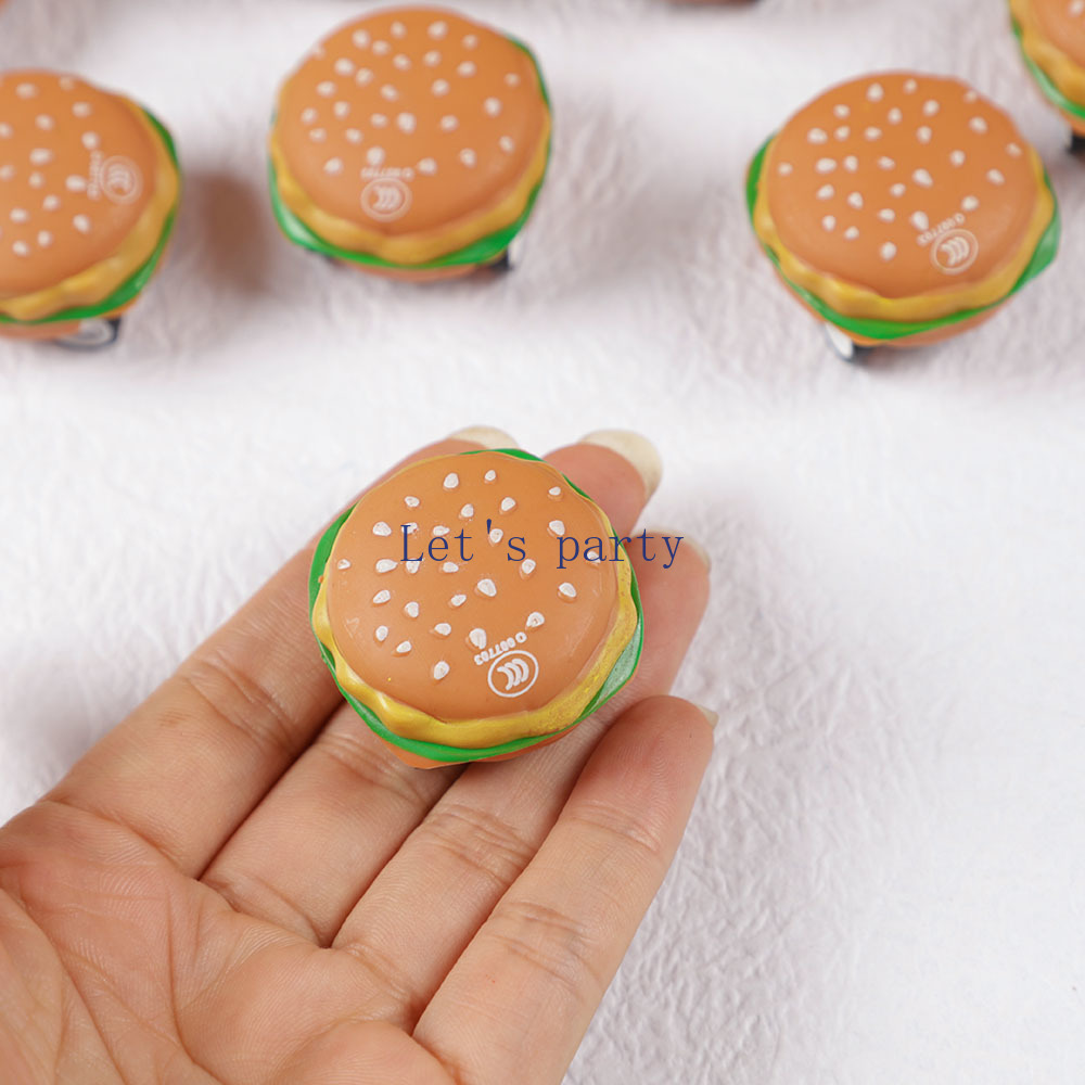 15Pcs Mini Cute 3D Burger Pull - Baby Food Ideas 评论和价格