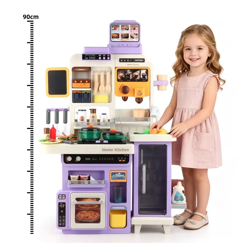 90cm Large Pretend Play Kitche - Baby Food Toy 评论和价格