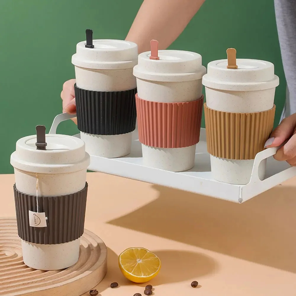 450ML Coffee Cups With Lids Wh - Training Cup Straw 评论和价格