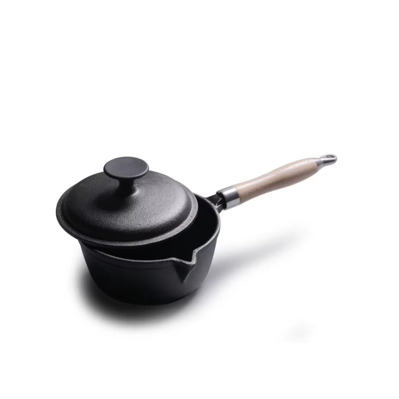 15cm Cast Iron Milk Pot with W - Baby Food With Iron 评论和价格