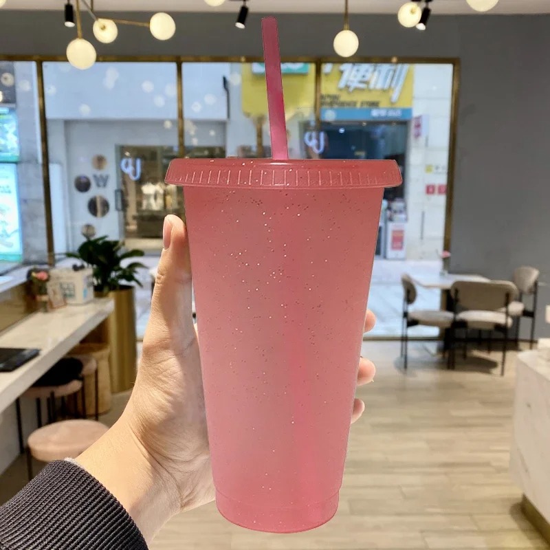Summer Party Glitter Cups Girl - Training Cup Straw 评论和价格