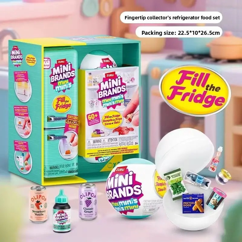 Mini Brands Fill The Fridge Bl - Baby Food Toy 评论和价格