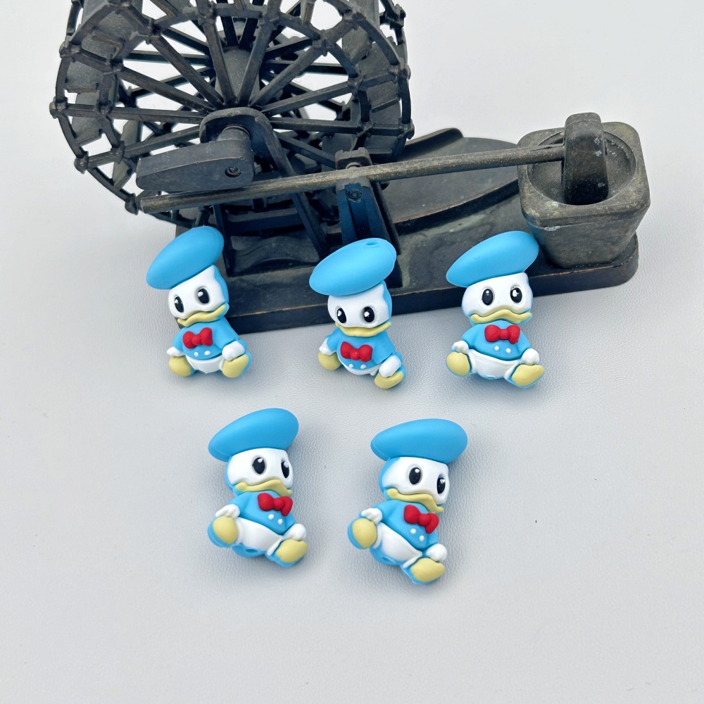 10PC DIY 3D Cartoon Silicone B - Baby Food Toy 评论和价格