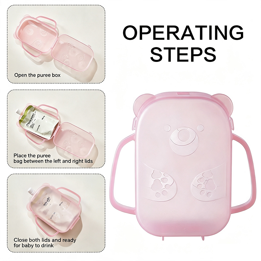 Squeeze Proof Pouch Holder Foo - Baby Food In Jars 评论和价格