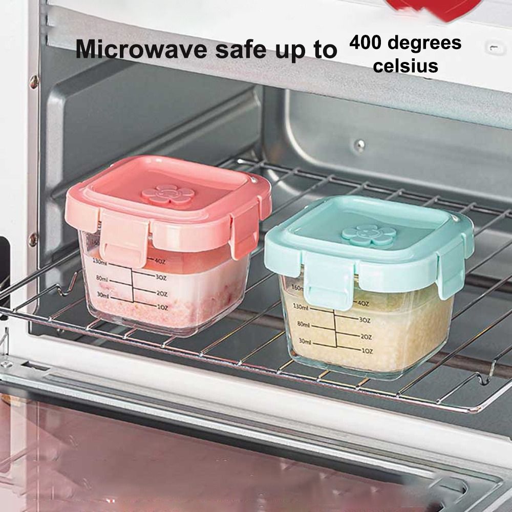 Glass Food Storage Box New 170 - Baby Food In Jars 评论和价格