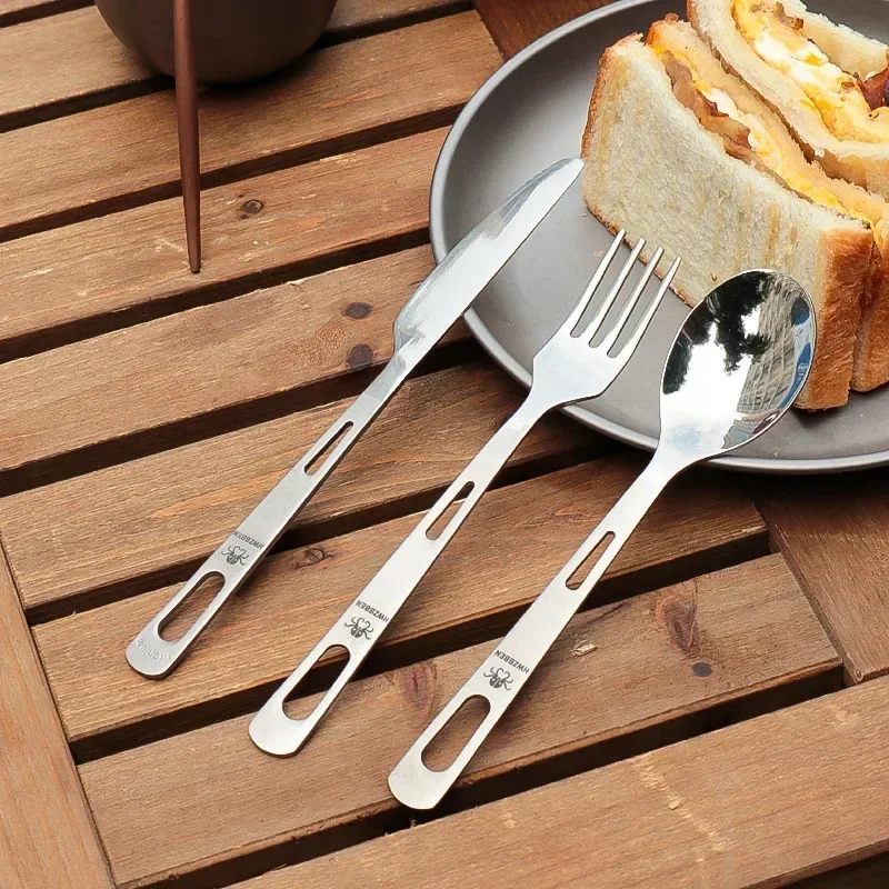 HWZBBEN Titanium Fork Spoon Kn - Weaning Spoon Set 评论和价格