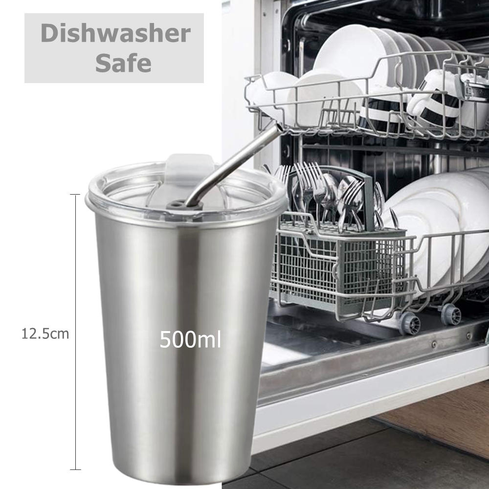 3 Pack  Stainless Steel Cup Pi - Training Cup Straw 评论和价格