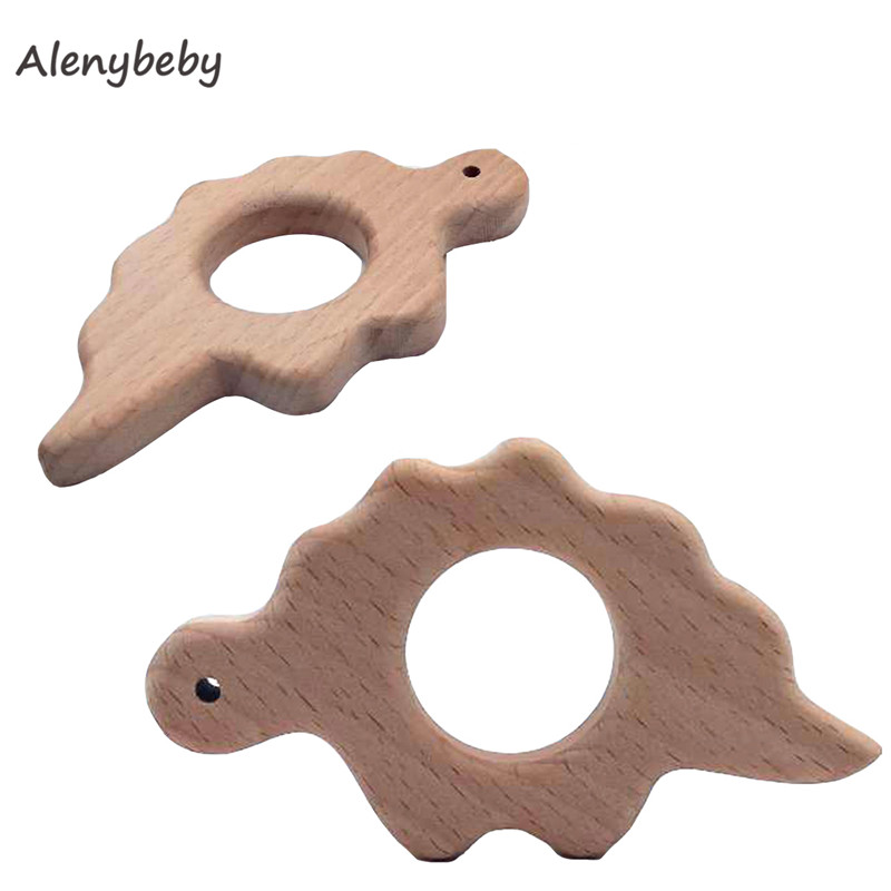 Wood Teether Cartoon DIY Wood  - Baby Food Organic 评论和价格