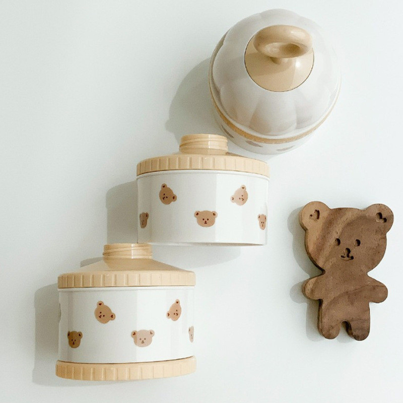 Cute Bear Milk Powder Box Baby - Baby Food In Jars 评论和价格