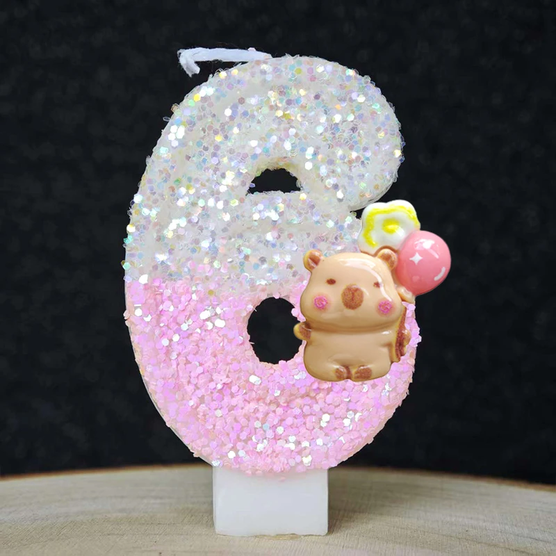 New Capybara Candles Cake Deco - Baby Food Ideas 评论和价格