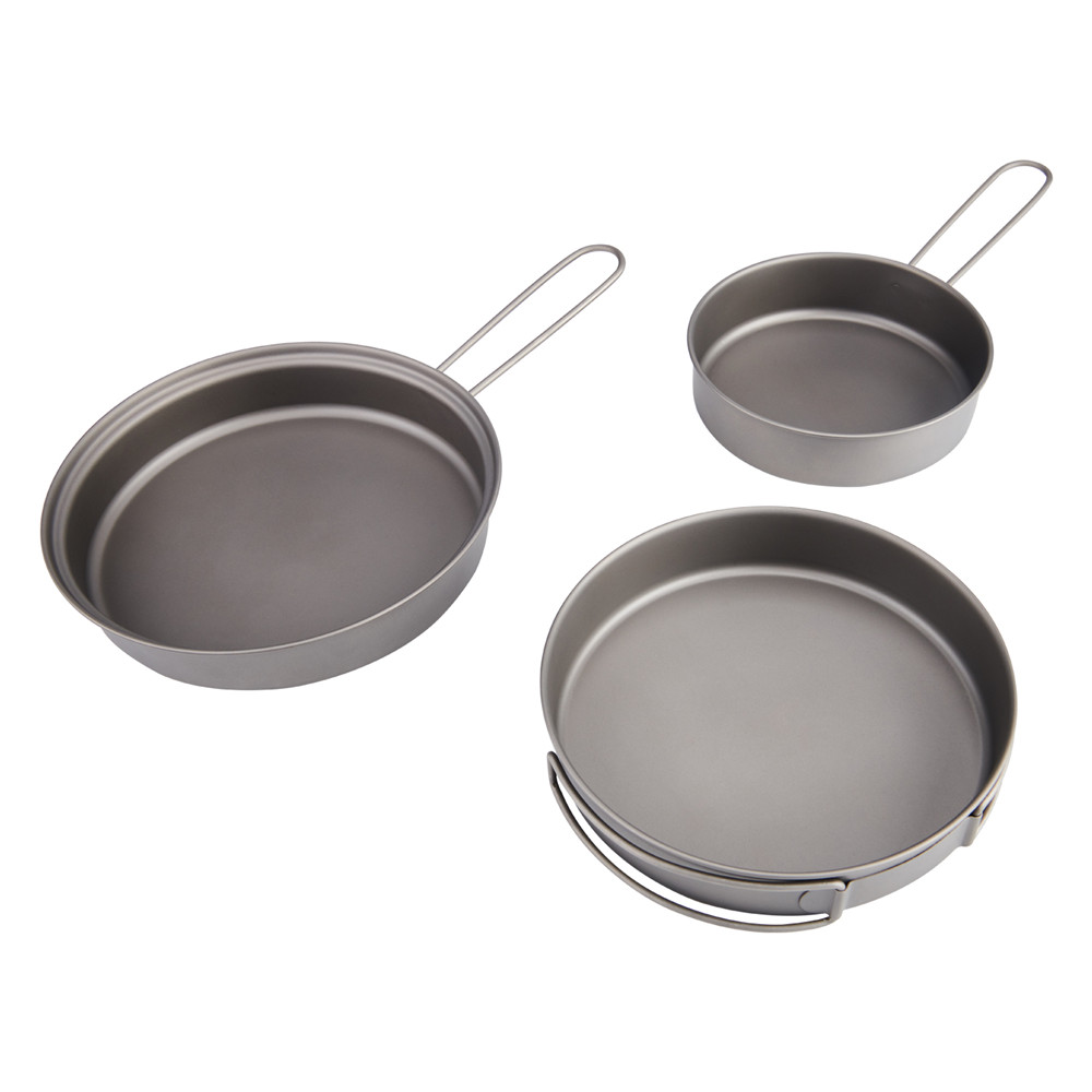 TOAKS Titanium Pan Outdoor Coo - Weaning Spoon Set 评论和价格