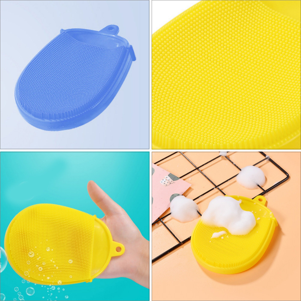 3Pcs Baby Silicone Bath Brush  - Dry Food Baby 评论和价格
