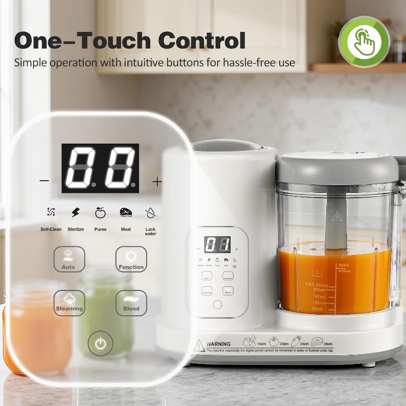 Baby Food Maker Steamer Blende - Baby Food Youtube 评论和价格