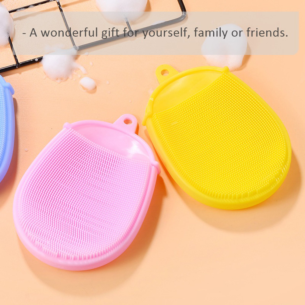 3Pcs Infant Silicone Bath Brus - Dry Food Baby 评论和价格