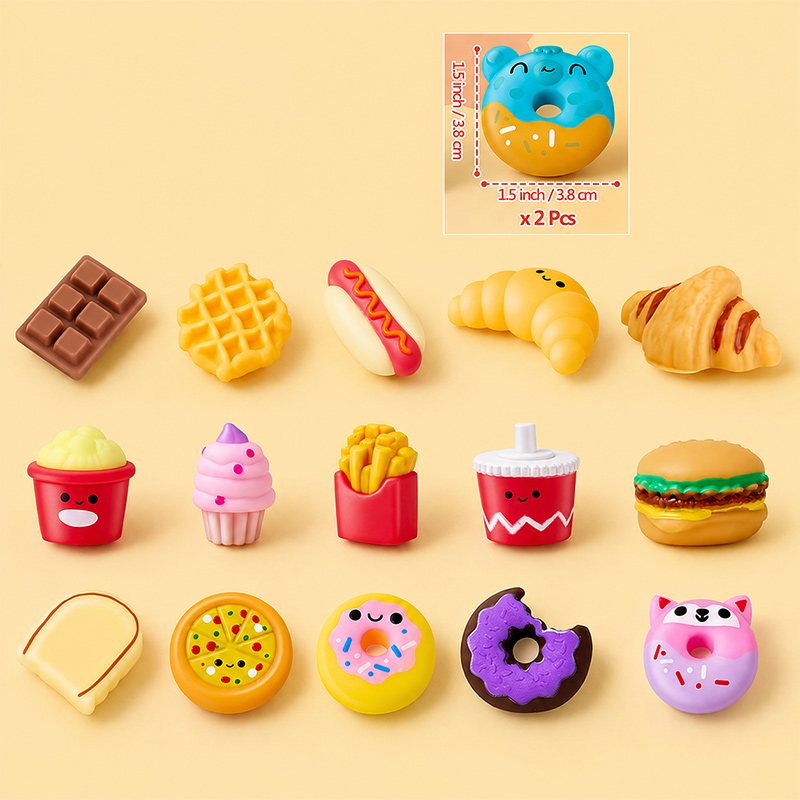 5/10/20/15pcs Mochi Squishy To - Baby Food Toy 评论和价格
