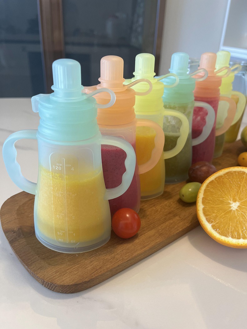 New Reusable Silicone Breast M - Baby Food In Jars 评论和价格