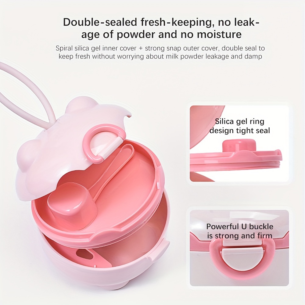 1pc Portable Four-Layer Milk P - Baby Food In Jars 评论和价格