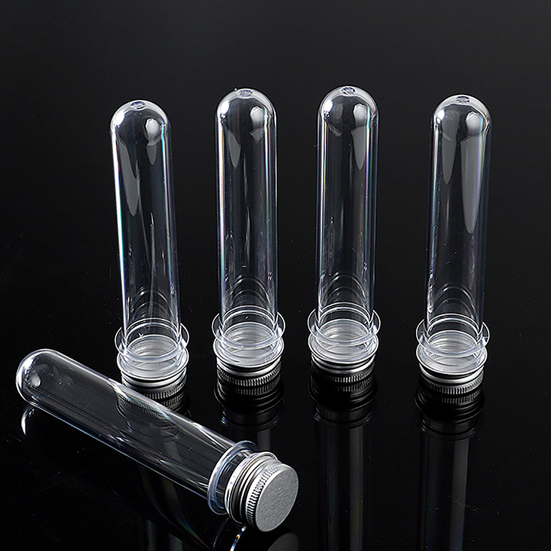 1/5Pcs Plastic Lab Test Tubes  - Baby Food In Jars 评论和价格