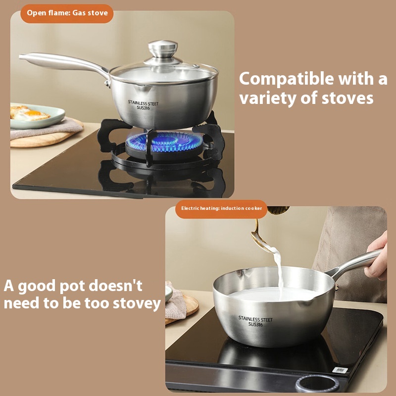 316 stainless steel pot thicke - Baby Food In Jars 评论和价格