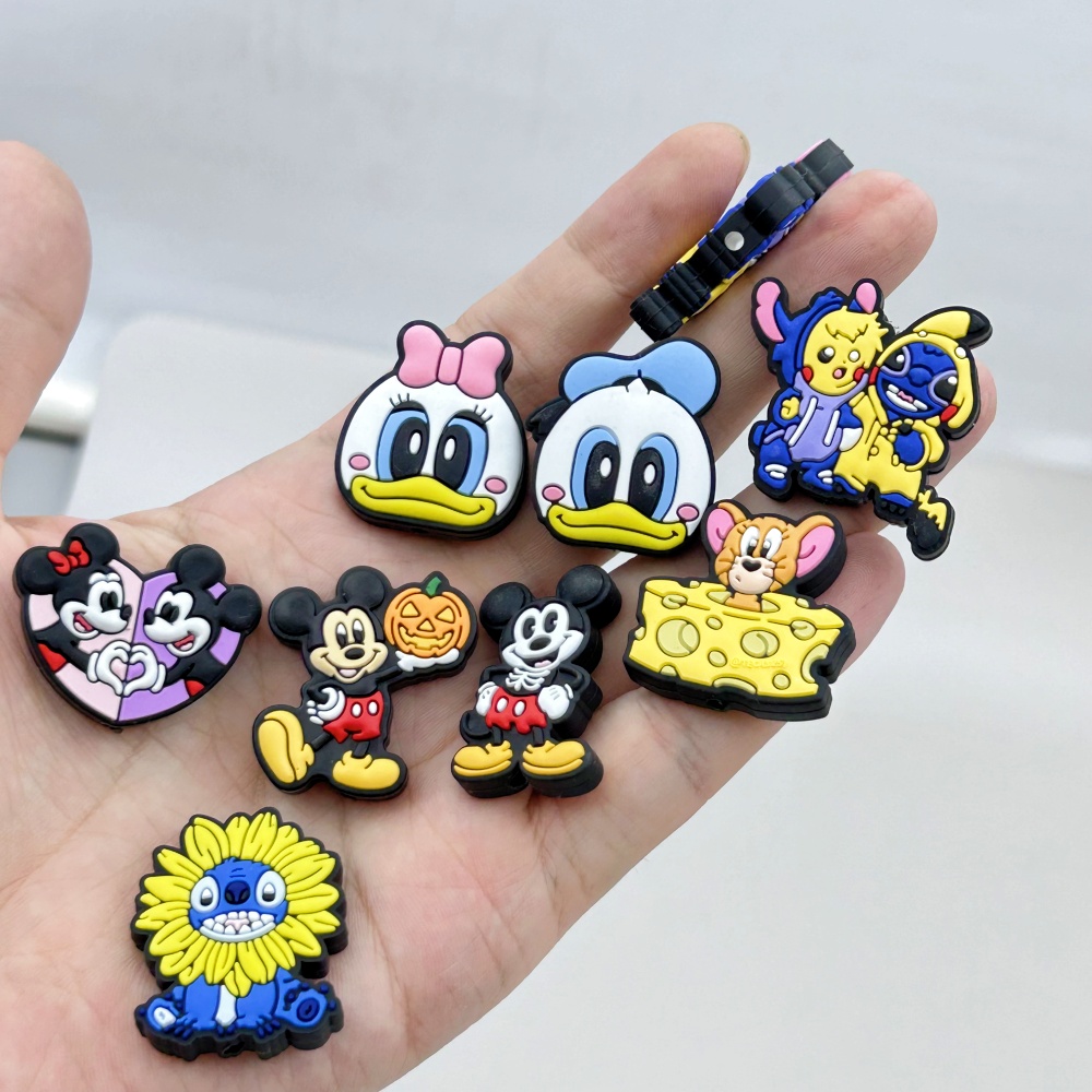 10PC DIY Cartoon Mini Silicone - Baby Food Toy 评论和价格
