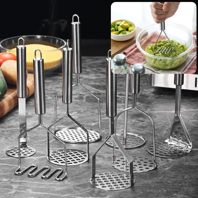 1Pcs Stainless Steel Potato Ma - Baby Food With Iron 评论和价格