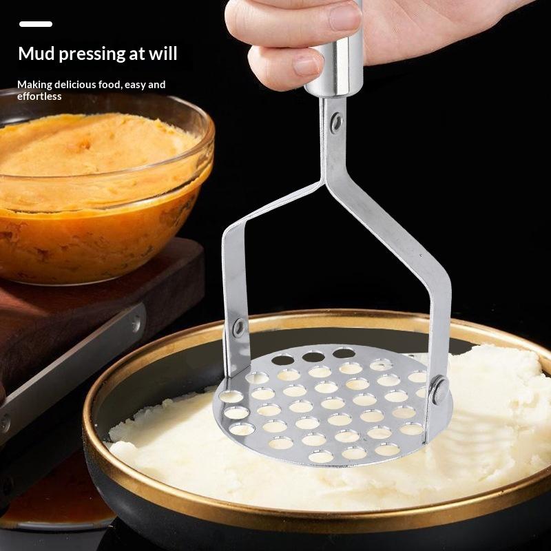 1Pcs Stainless Steel Potato Ma - Baby Food With Iron 评论和价格