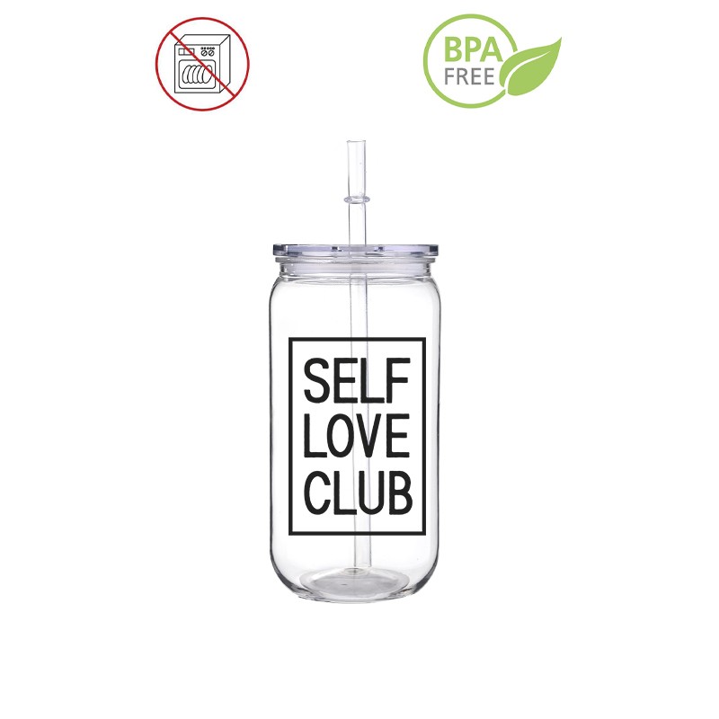 Self Love Colorful Fashin Gril - Training Cup Straw 评论和价格