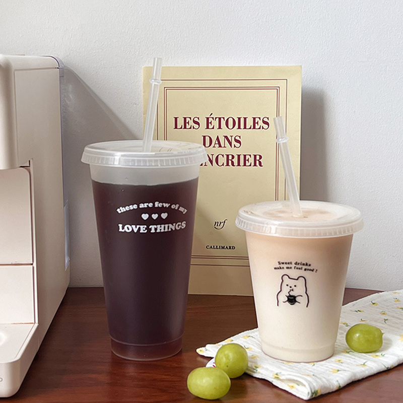 {NN72} Water Bottle For Coffee - Training Cup Straw 评论和价格