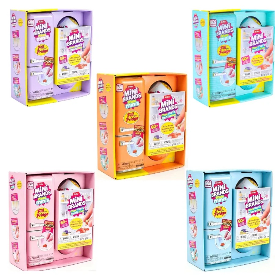 ZURU 5 Surprise Mini Fridge Ba - Baby Food Toy 评论和价格