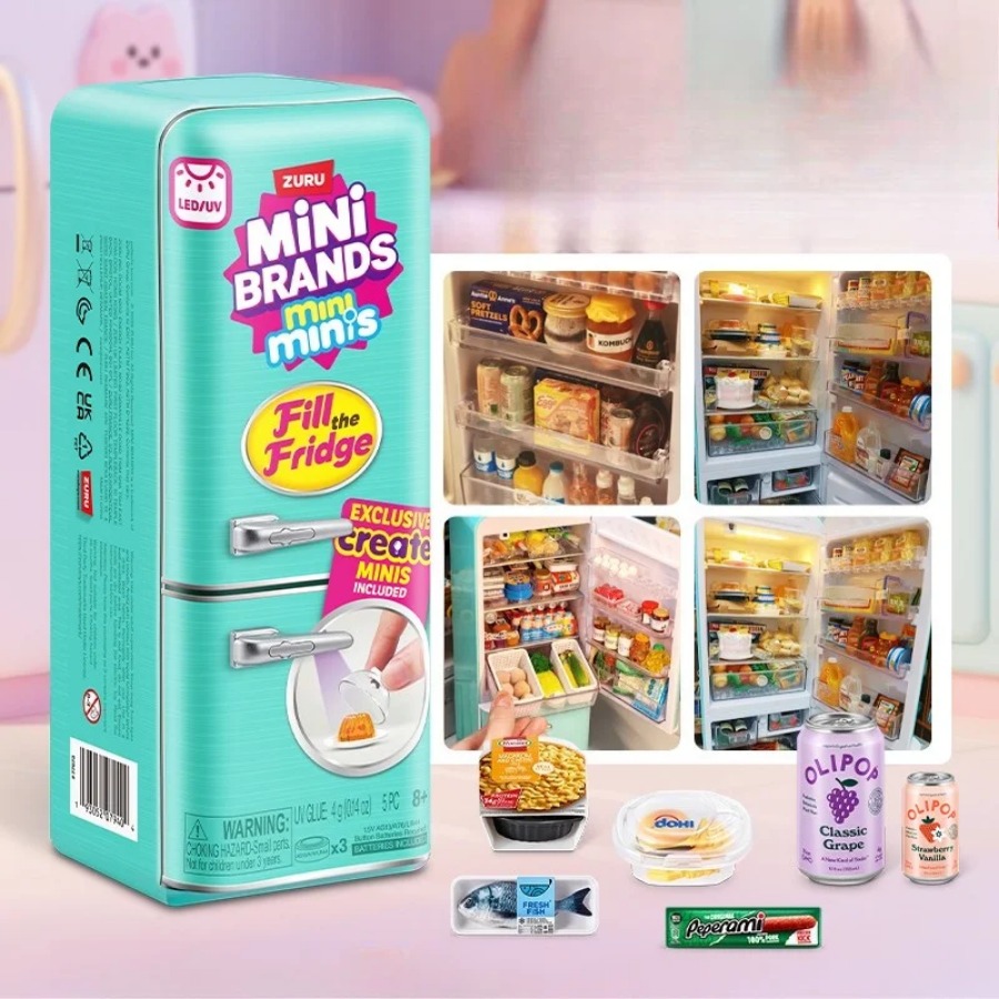 ZURU 5 Surprise Mini Fridge Ba - Baby Food Toy 评论和价格